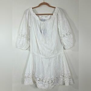 NEW CARTOLINA NANTUCKET ALBA COVER UP DRESS.